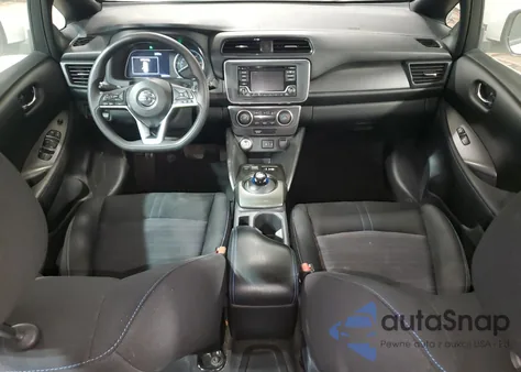 2018 Nissan Leaf S z USA, uszkodzony, nr VIN 1N4AZ1CP6JC311673